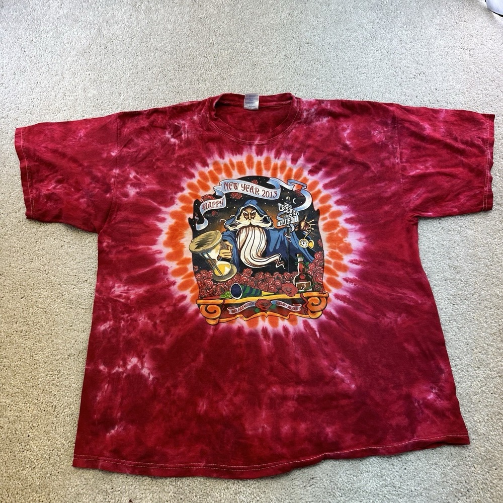 Further 2013 New Yorks Tie Dye Graphic Tee Shirt Grateful Dead Size XXL